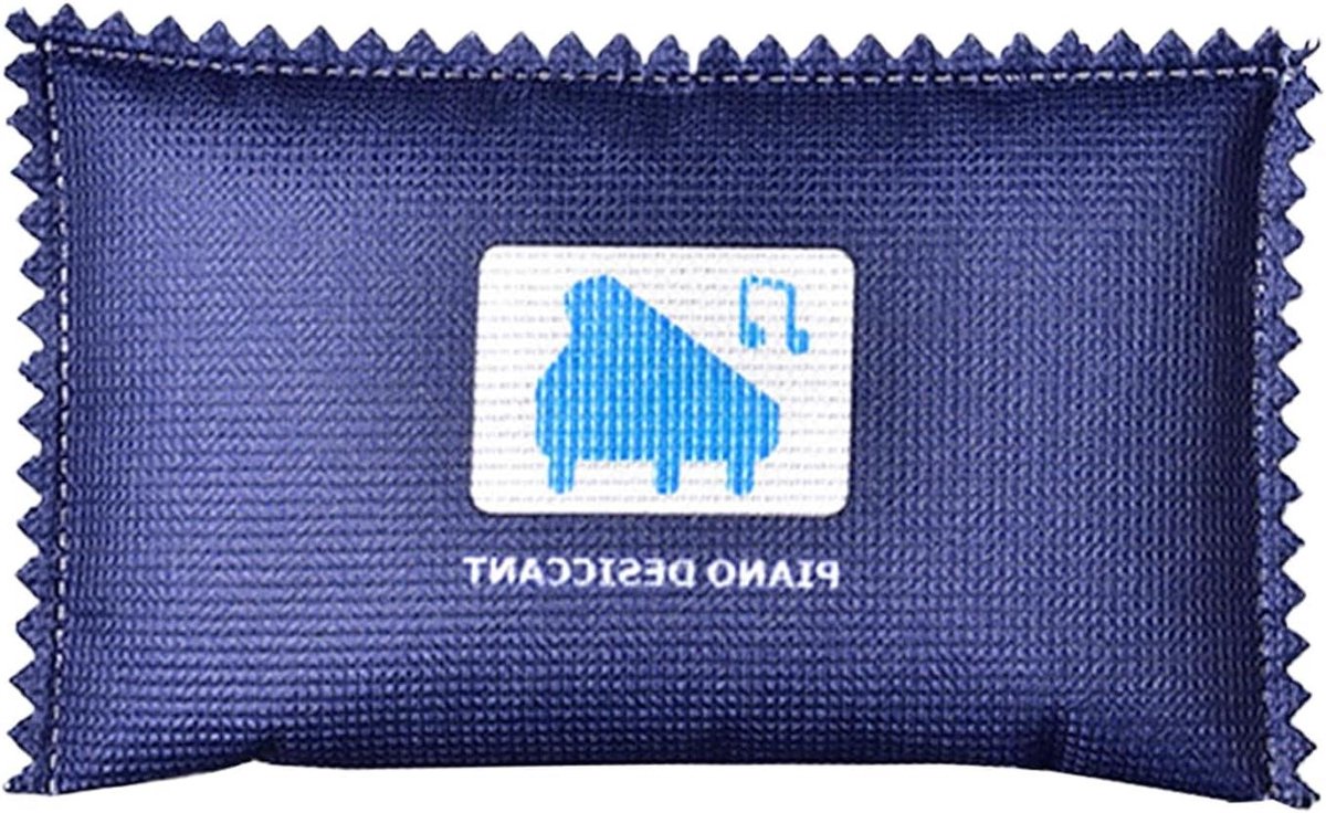 Vochtabsorberend voor auto - Droogmiddel zakken - Anti-condens - Kleurindicator - 8.1B x 2.8H cm - Pianomodel