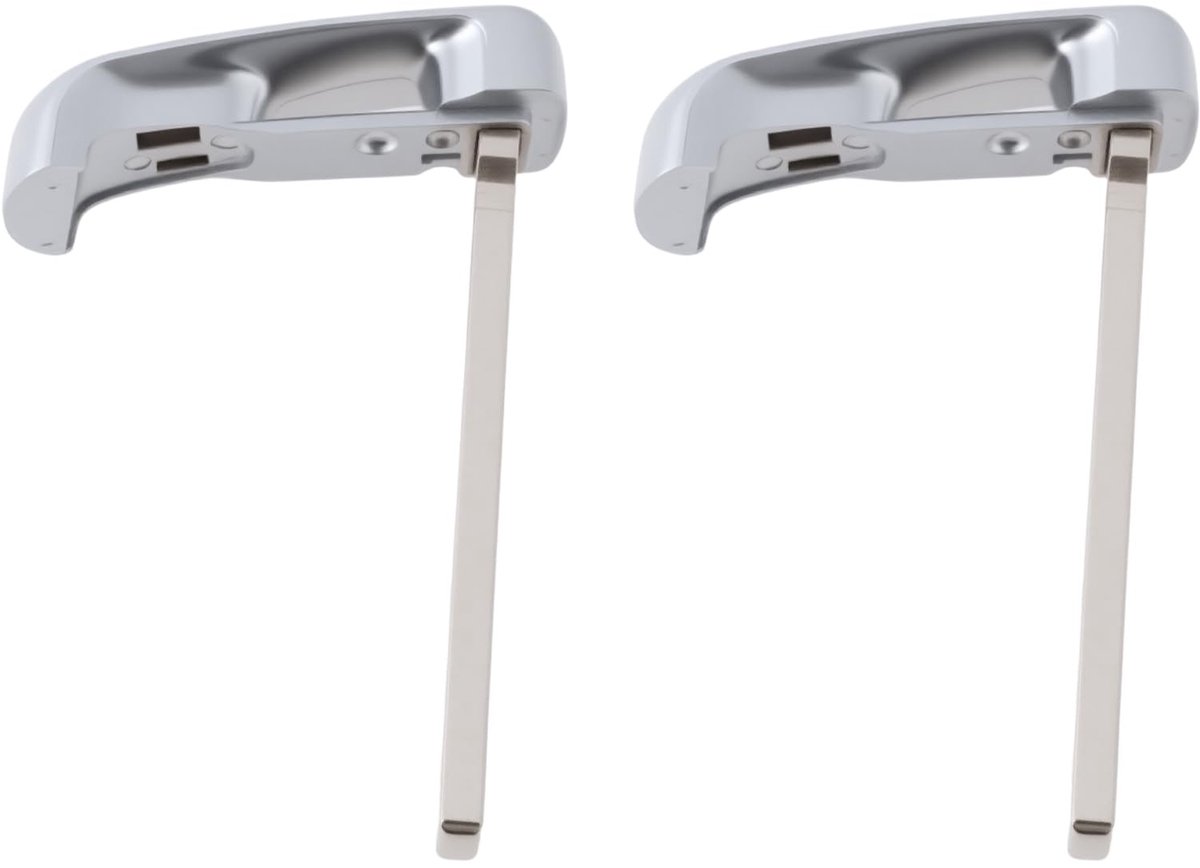 Jhubersproducts - Smart Remote Key Blade - Ongesneden mes - Sterk metaal - Sleutelblad - Compatibel met F & G Serie - 2 stuks