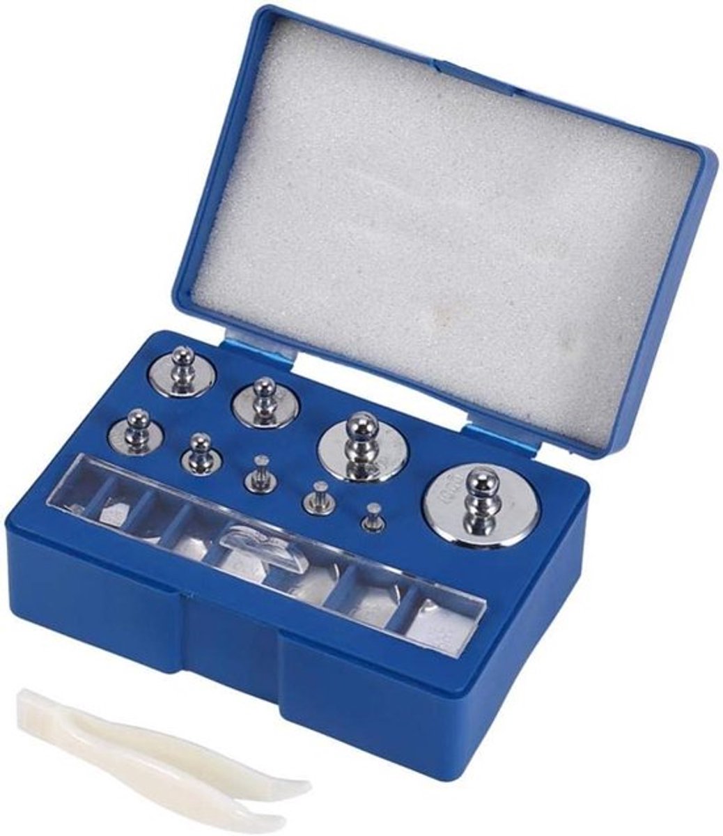 Digitale sieraden laboratoriumgewichten 10-100g met Deviation Steel kalibratiegewichten