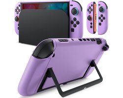 Dunne Dockbare Hoes voor Nintendo Switch 2 (2025) 7.9 Inch, Zachte TPU Grip, Matte PC Achterkant, Krasbestendig en Verwijderbare Joy-Con Bescherming