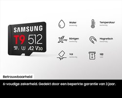 Samsung T9 - 512gb - microSDHC™ - UHS-I