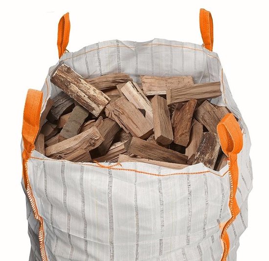 5x - Big Bag voor hout 90x90x110 cm - 1500KG van 4udesigned — afbeelding 2
