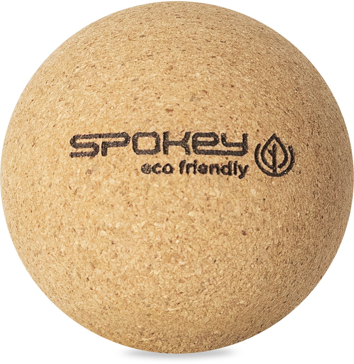 Spokey Eiken Massagebal - Bruin, 6 cm