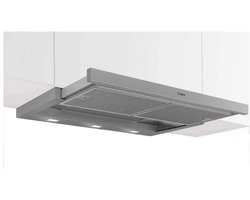 Bosch Serie 4 DFS097A51 Afzuigkap Semi-inbouw (uittrekbaar) Metallic 397 m³/uur A