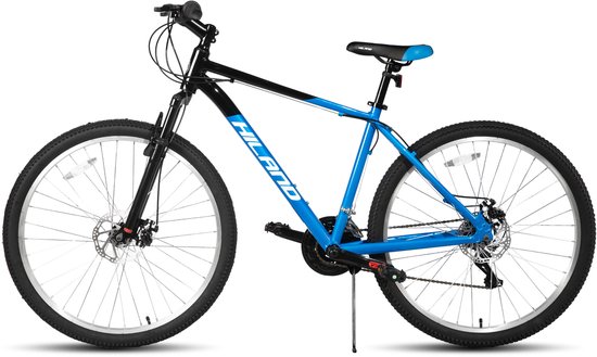 HILAND Mountainbike - 27 Inch - 18 Versnellingen - Mechanische Schijfremmen - Verende Voorvork - MTB voor Heren & Dames van Hiland — afbeelding 2