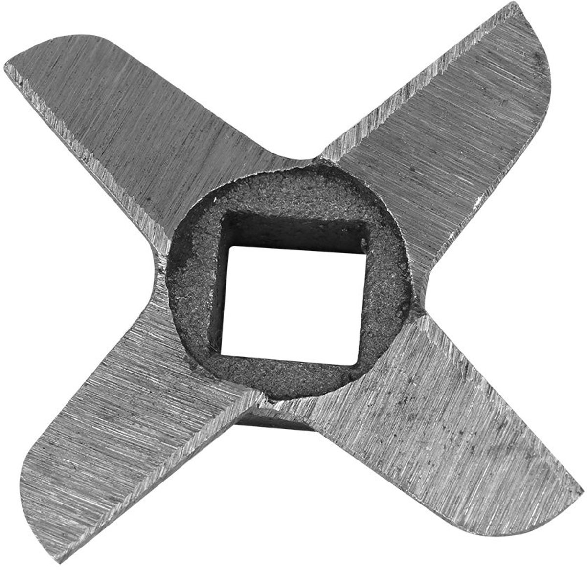 Dailygoods - Vleesmolen Mes - Professioneel Stalen Snijder - Nr.8 - Vleesmolens Mes - Geschikt voor Keuken - Vleesmolen Accessoire