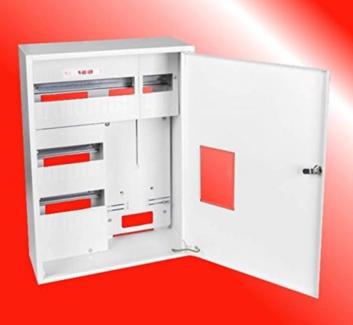 Meterkast Verdeling - Groepen Kast - Installatie Elektriciteit - 3 Fase Capaciteit - 36 Circuits - Wit