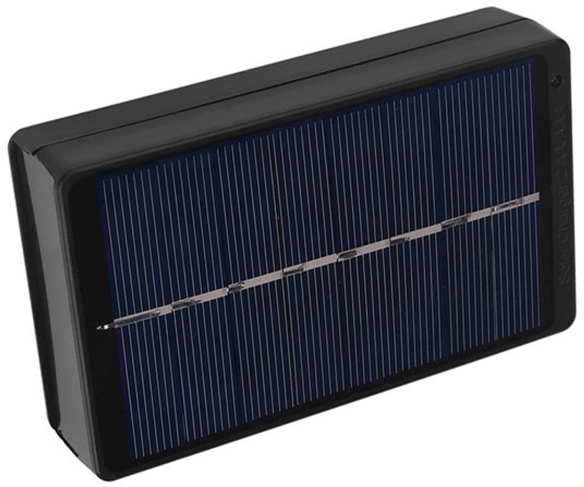 Zonnepaneellader, 1W 4V draagbare zonnepaneellader, oplaadbox voor AA AAA-batterij, zwart