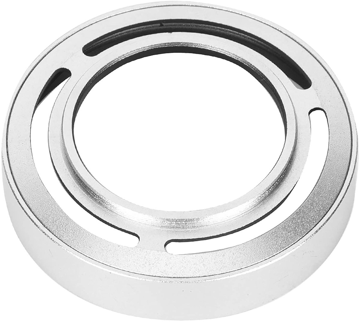 By shayne - Zonnekap - Vervangende lensafdekking - Sterk en duurzaam - Zilver - Bescherming tegen schade - Geschikt voor Fuji X10/X20/X30 - Zonnekap .