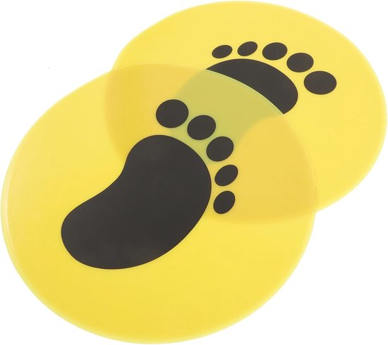 Voetbal Trainingsschijven - Markeer Schijven - Sport Training - Antislip Achterkant - 23x23cm - Meerdere Kleuren — afbeelding 5