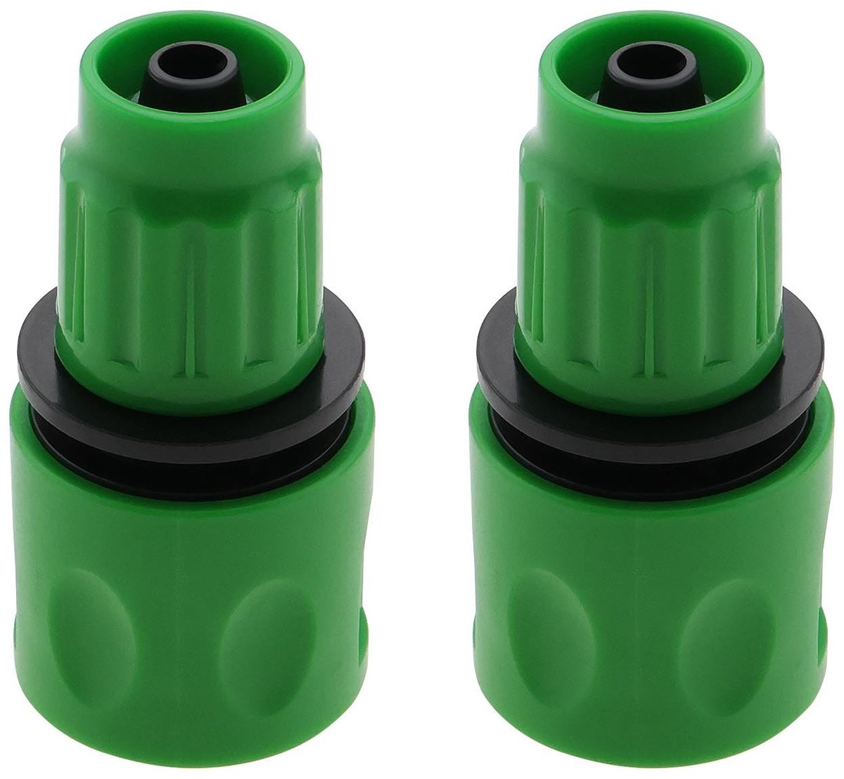 Dailygoods- Slangverbinder Duurzaam PP - 2 Stuks - Geschikt voor Binnendiameter 8-10 mm - Tuinslangreparatieset - 67,3 x 34,2 mm - Eenvoudige Installatie - Slangconnector