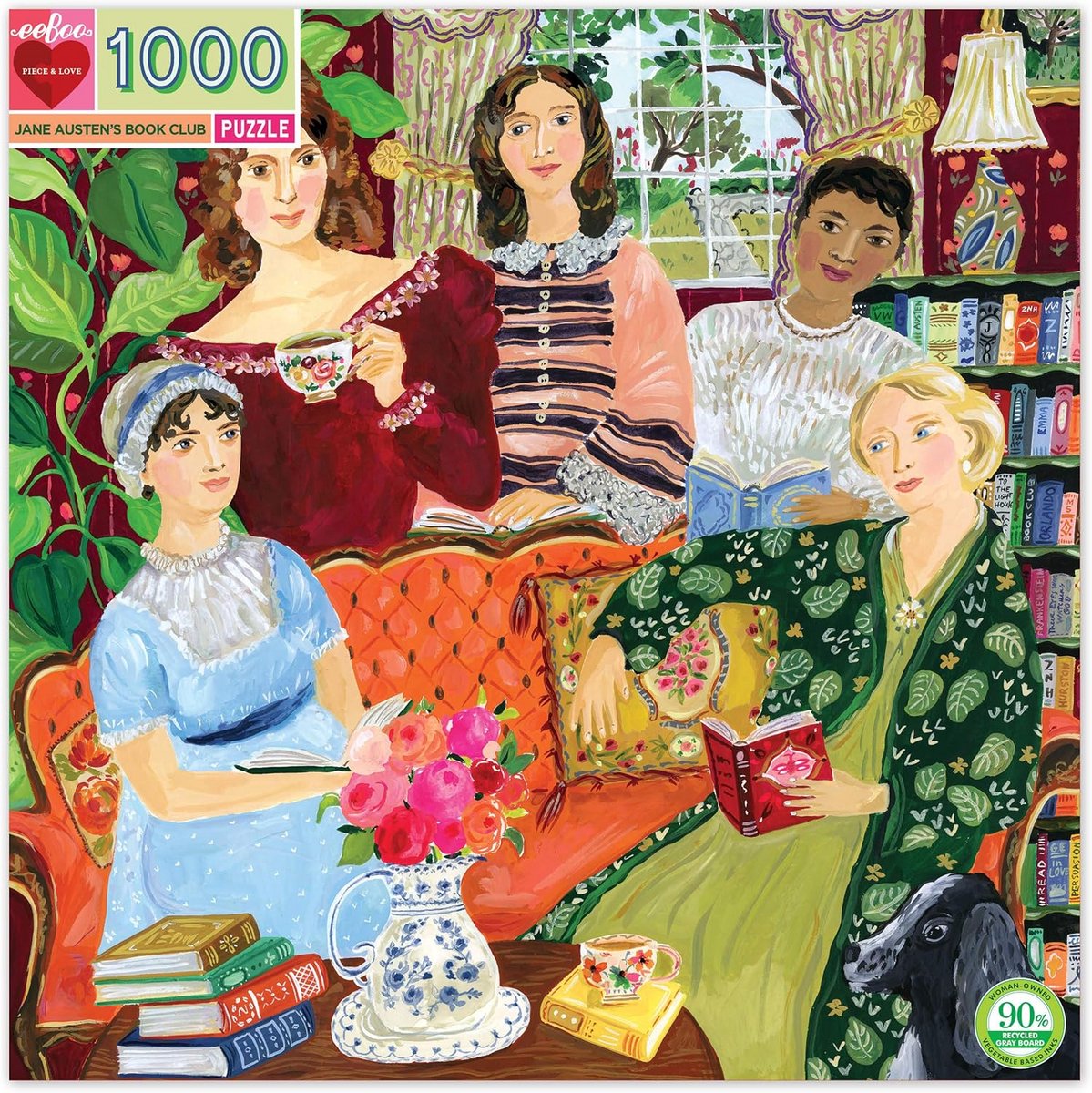Puzzel 1000 Stukjes - Volwassen Puzzel - Ontspanning en Concentratie - Gerecycled Karton - 58.5 cm - Multicolor