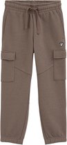 WE Fashion Jongens regular fit joggingsbroek met cargozakken
