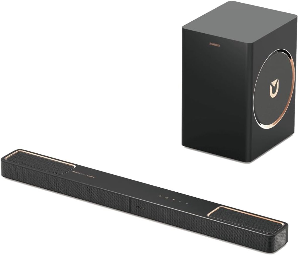 Soundbar - Audio Systeem - Home Entertainment - Krachtige Bas - 6.5 Inch Speaker - Zwart