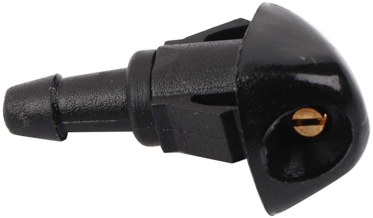 Dailygoods- Ruitensproeier Gloednieuw - Ruitenwisser Sproeikop - Geschikt voor Accord/City/CR-V/HR-V/Jazz/Prelude - ABS - Vervangend Onderdelennummer 76810-SWA-E01 - Zwart