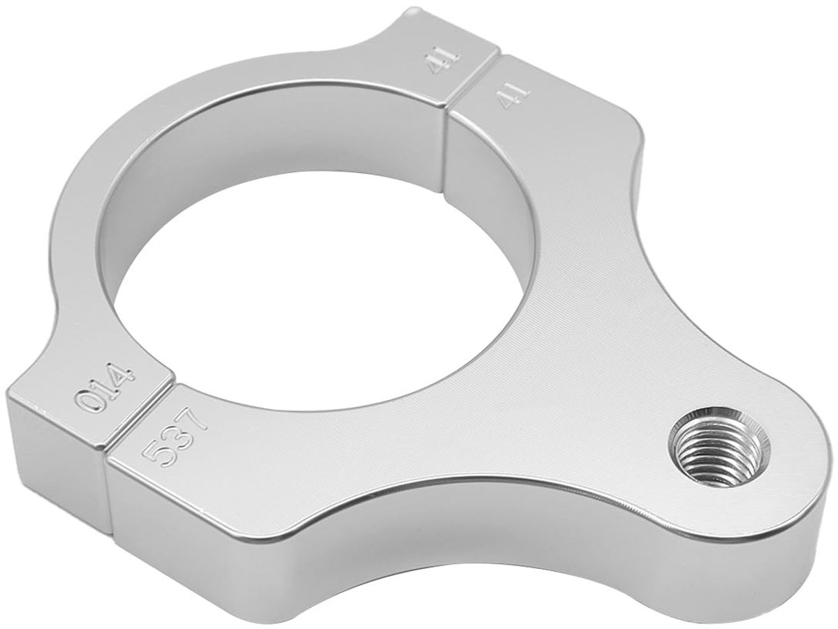 Dailygoods- Schokdemper Lichtgewicht - Montagebeugel - Ondersteuningsbeugel - Stuurdemper - Verbeterde Stabiliteit - Universele Oplossing voor 41MM Motorfiets - Motorsteun