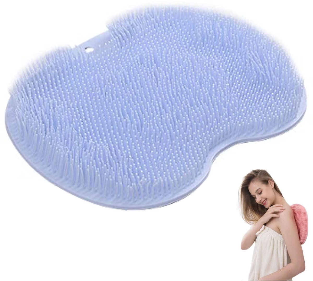 Dailygoods- Voetmassageapparaat Antislip - Douchemat Antislip - Siliconen Massagepad - Peeling - Zuignappen - Duurzaam PVC