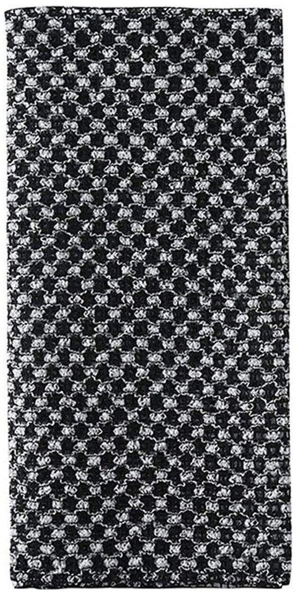 Dailygoods- Rugscrubber Exfoliërend - Douche Scrubber - Rugwasser - Handdoek - Dubbelzijdig - 25 x 100 cm - Scrubhanddoek