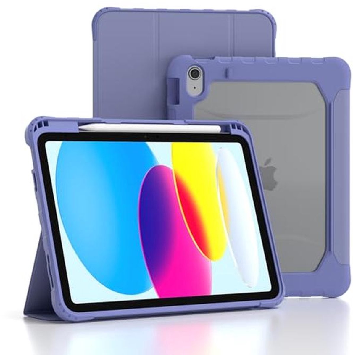 Tablethoes - Beschermhoes Tablet - Dagelijks Gebruik - Automatisch Sluimeren - 11 inch - Paars
