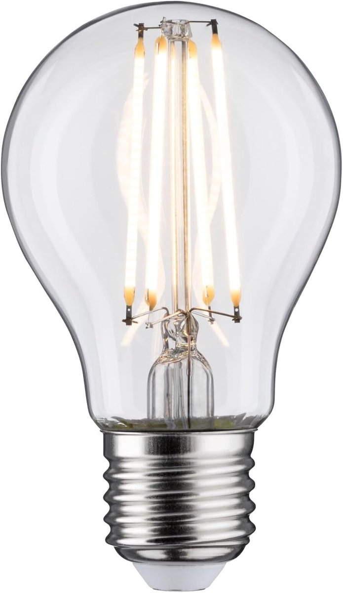 Ledlamp Filament - Lichtbron E27 - Gezellig thuis - Volledig glas - 7 Watt - Warmwit