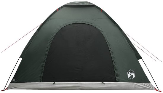 vidaXL - Kamperen - tent - 4-persoons - Leger - Groen van Vidaxl — afbeelding 3