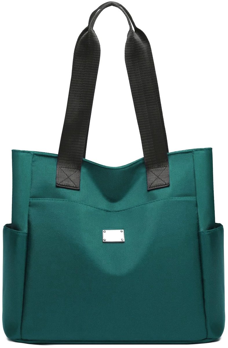 Dailygoods- Dames Schoudertas Grote Capaciteit - Waterdichte Nylon - Dames Shopper - Lichtgewicht - Meerdere Zakken - Schokbestendig - Dameshandtas