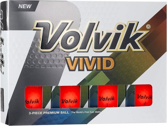 Golfballen Set - Golf Ballen - Golfen op de baan - Verbeterde zichtbaarheid - Twaalf stuks - Geel — afbeelding 2