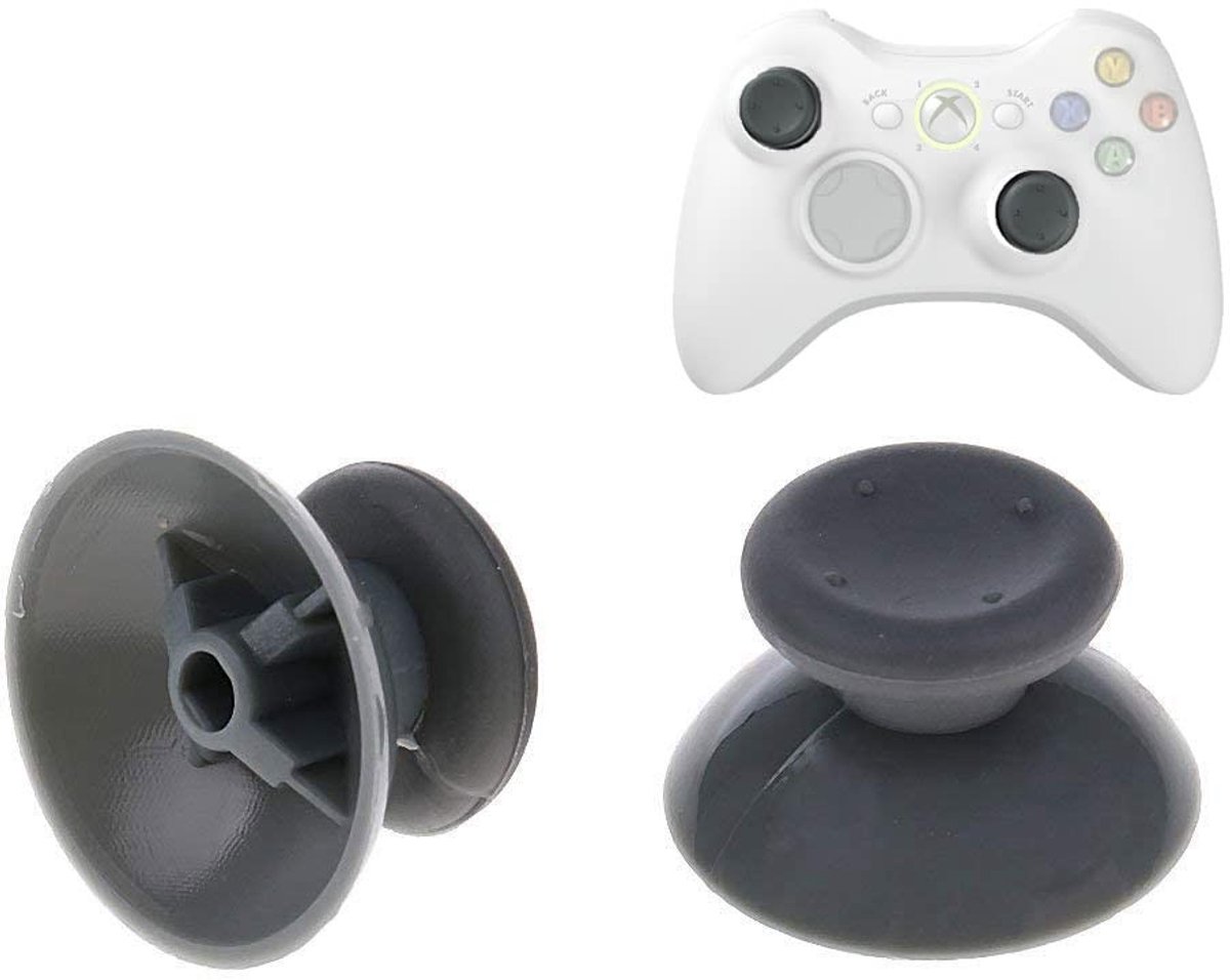 Dailygoods - Duimgrepen 2 stks Joystick Caps - Thumbsticks Knop Covers voor Xbox 360 Controller