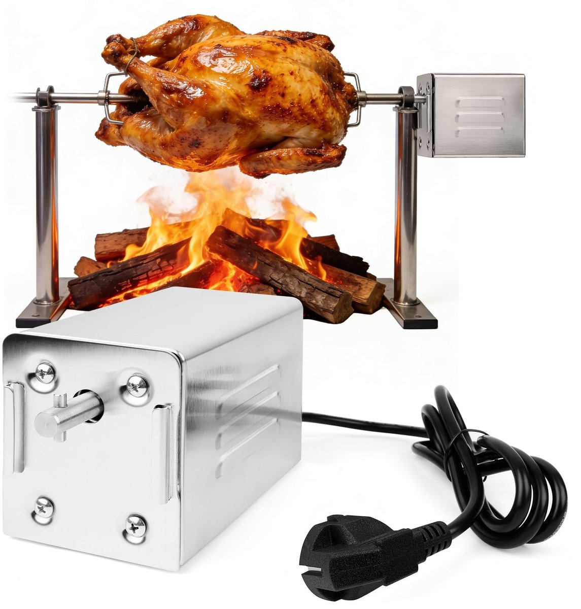 Dailygoods - Automatische Grillmotor voor Draagbare Barbecues
