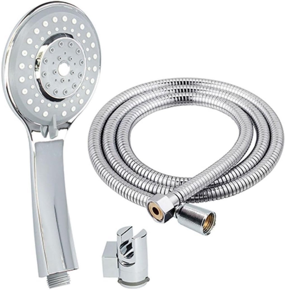 Doucheset Compleet - Handdouche Set - Verfrissende Douche - Vijf standen - 2 Meter Slang -