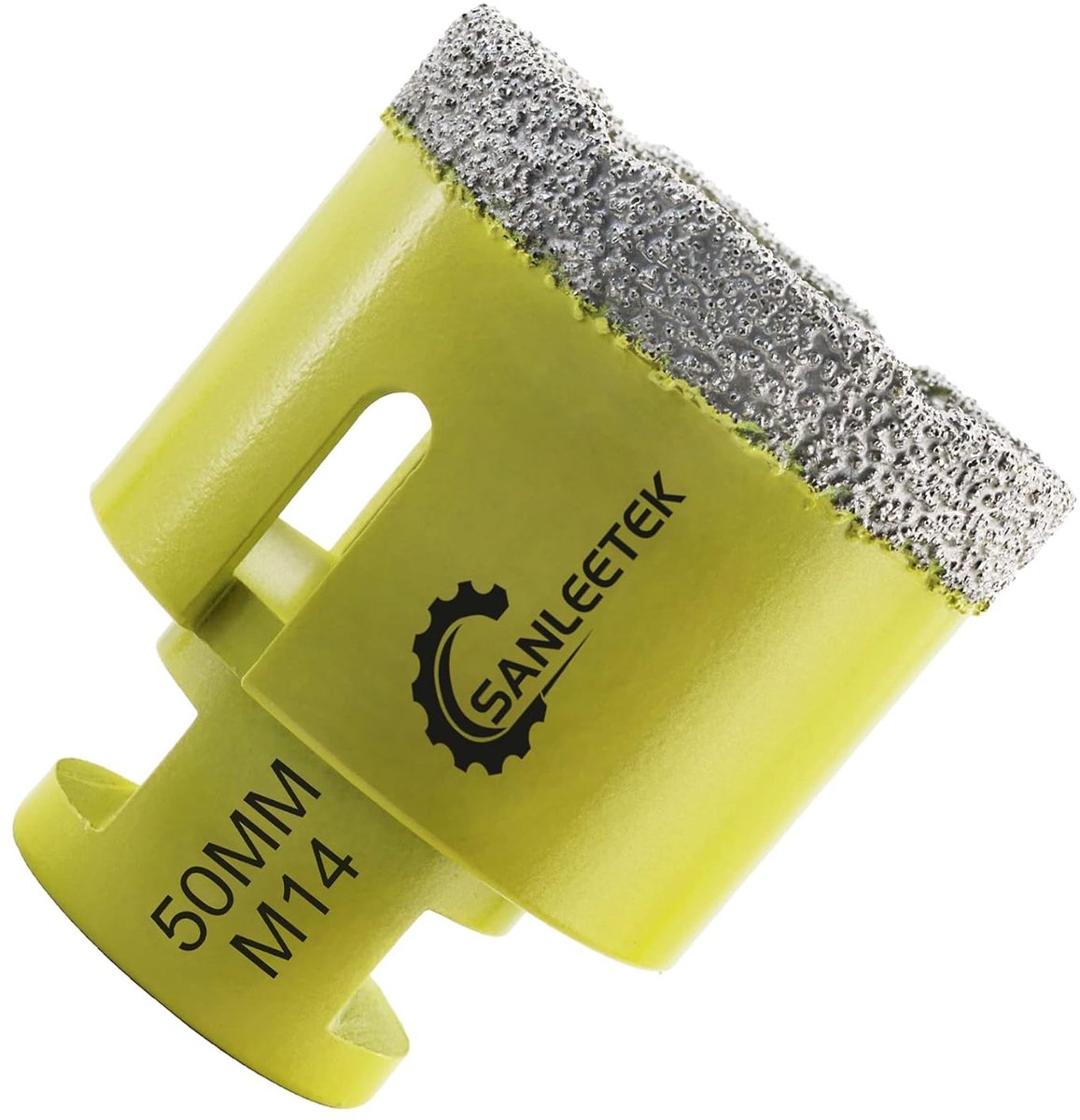Diamant Boor - Gatenzaag Tegel - Hard Materiaal Boren - U-Groef Ontwerp - 50 mm - Zilver