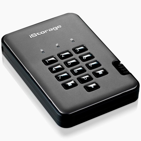 Externe Beveiligde Harde Schijf 1TB - PIN Beveiliging & FIPS 2 Gecertificeerd — afbeelding 2