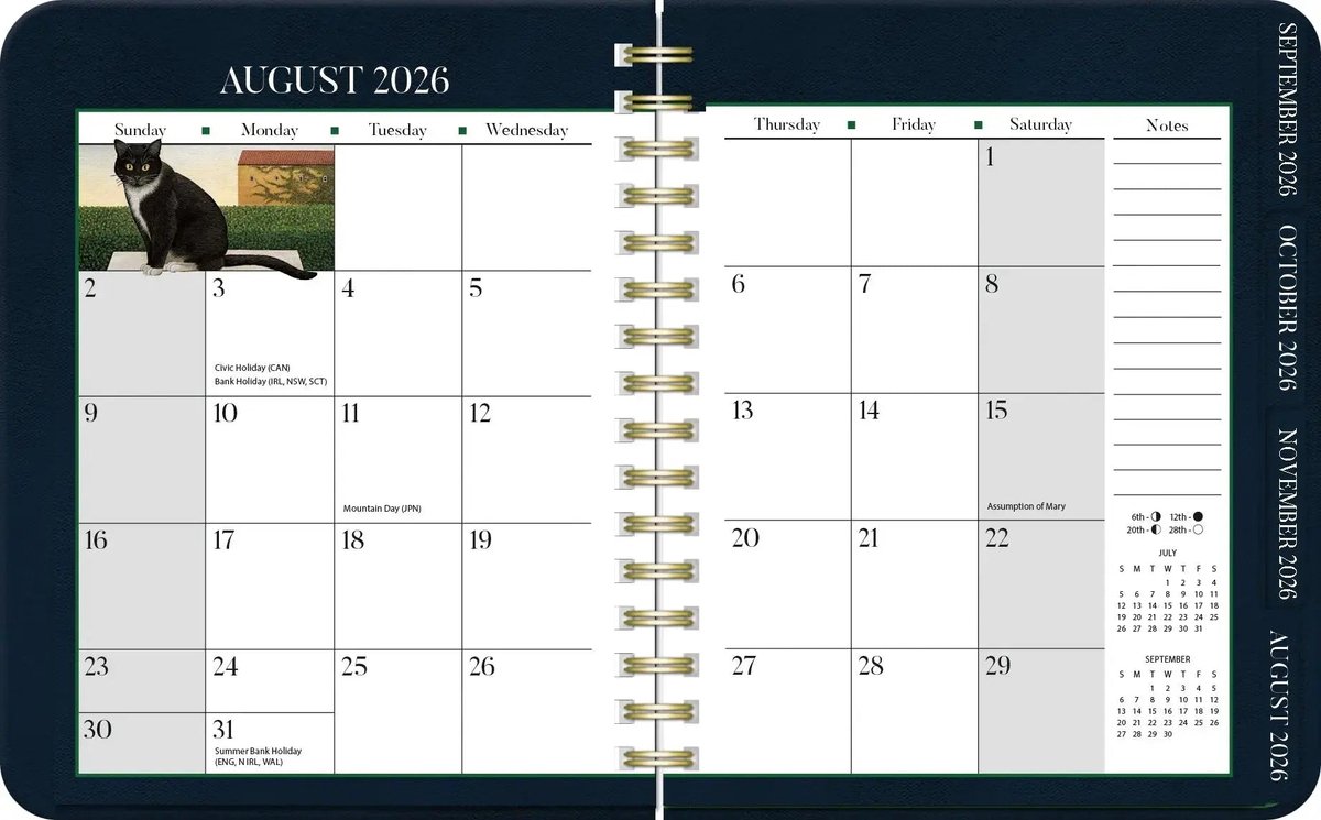 American Cat Deluxe Planner 2027