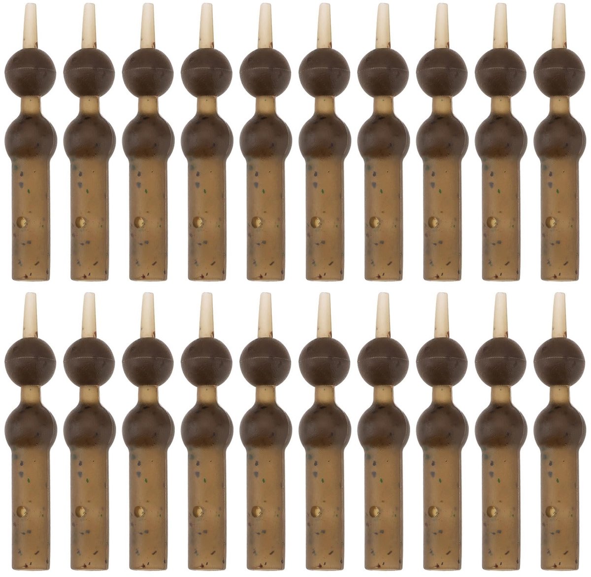Dailygoods- Carp Rig - 20pcs - Helicopter Rig Tubes - 35x5mm - Rubberen Materialen - Antislip - Duurzaam en Betrouwbaar - Visgerei