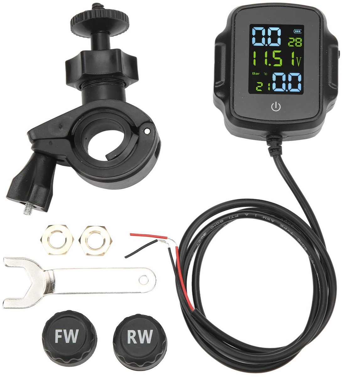 Dailygoods - Bandenspanningscontrolesysteem met Externe Sensoren