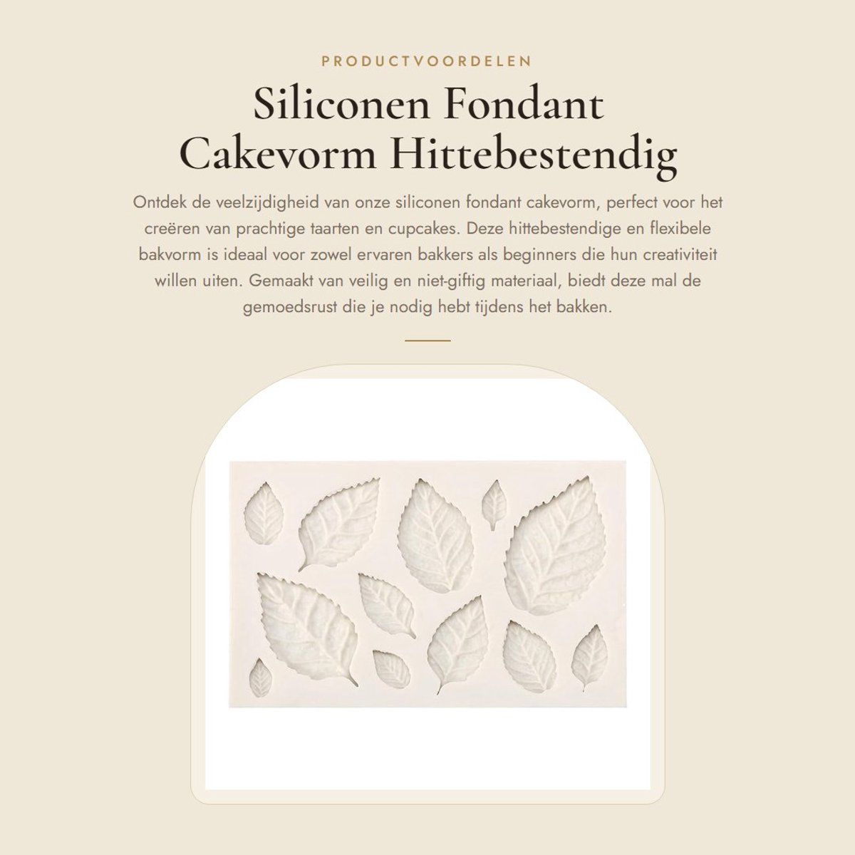 Dailygoods- Cakevorm Siliconen - Creatieve Bakvorm - Hittebestendig - Vaatwasserbestendig - Flexibel - Veilig en Niet-Giftig Materiaal - Bakmal