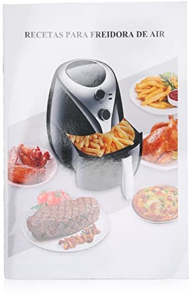 Dailygoods- Receptenboek kleurrijke recepten - Kookboek Airfryer - Kookboek voor beginners - Gezonde voeding - Eenvoudig en begrijpelijk - Perfect cadeau voor kookliefhebbers