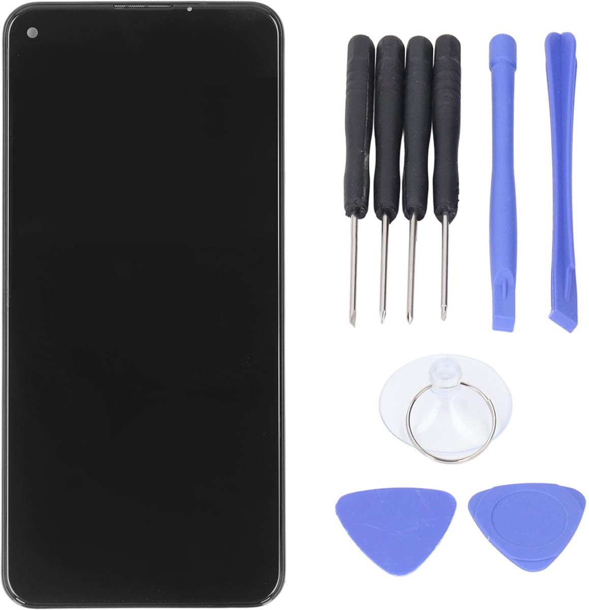 Dailygoods- Schermvervanging Premium TFT - Telefoonscherm - Digitizer Beugel - Frame Reparatie - Touchscreen - Geschikt voor Pixel 5A - Telefoon Scherm