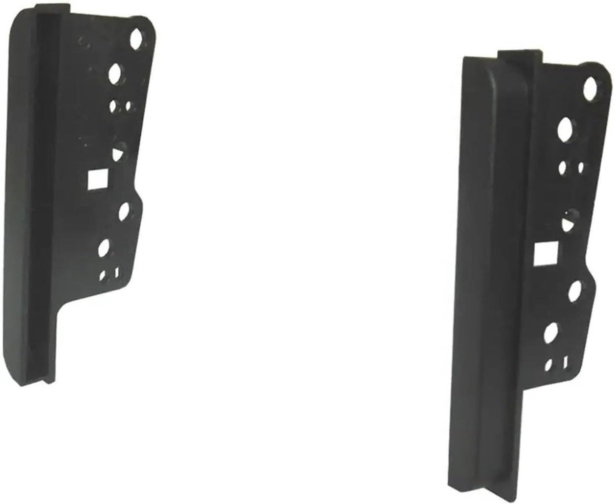 Radio Paneel Kit - Dashboard Frame - Auto Radio Installatie - Strak Design - Dubbel Din - Zwart