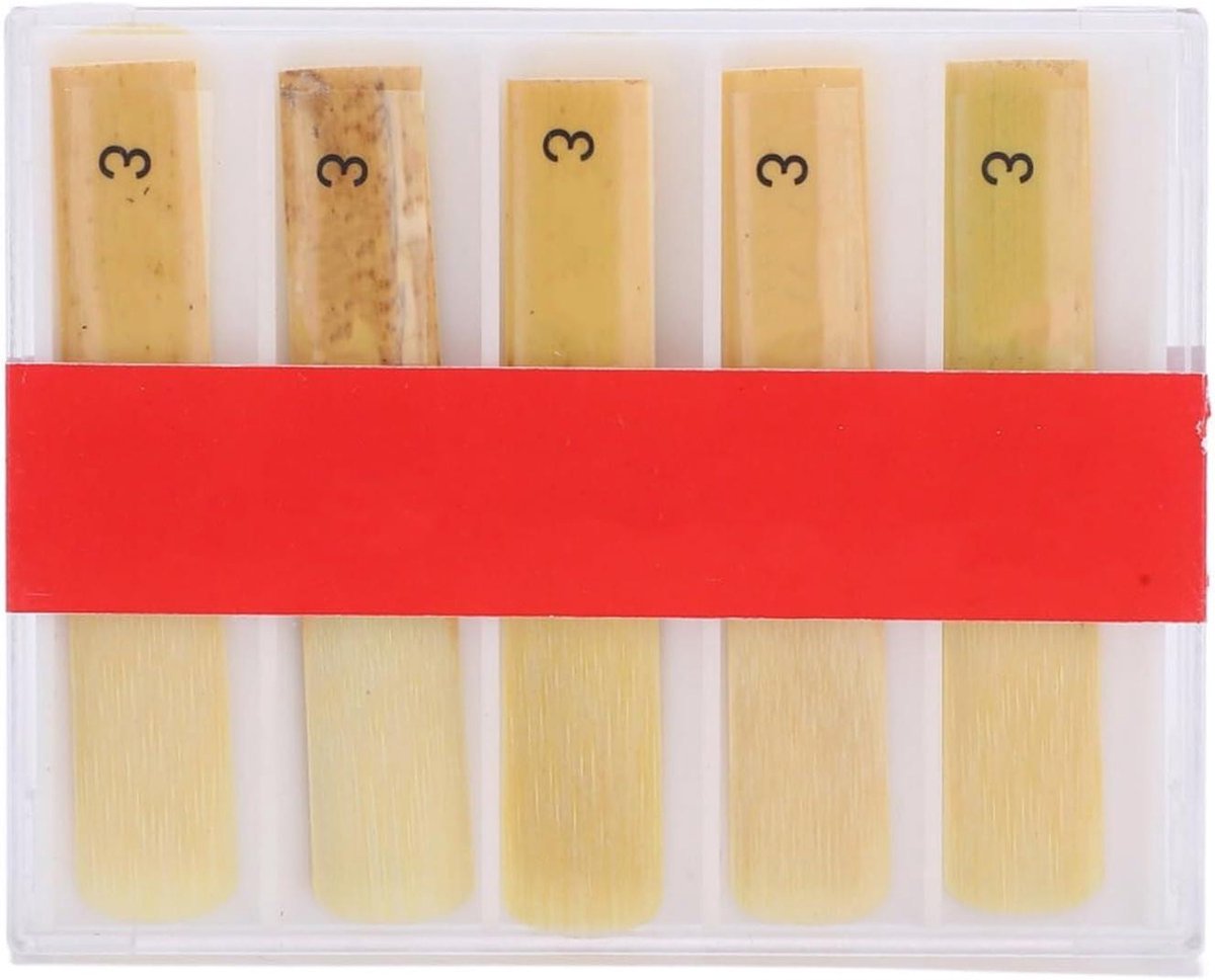 Klarinet Rietjes - Riet Set - Muziek Maken - Gemakkelijke Respons - 10 Stuks - Zwart