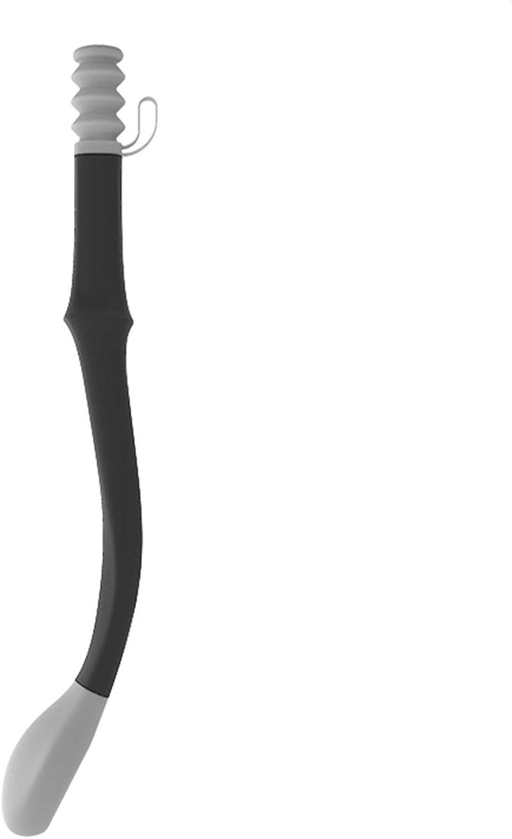 Afveeghulp Toilethulp - Dweilhulp Senioren - Persoonlijke Hygiëne - Ergonomisch Ontwerp - 395 cm - Grijs
