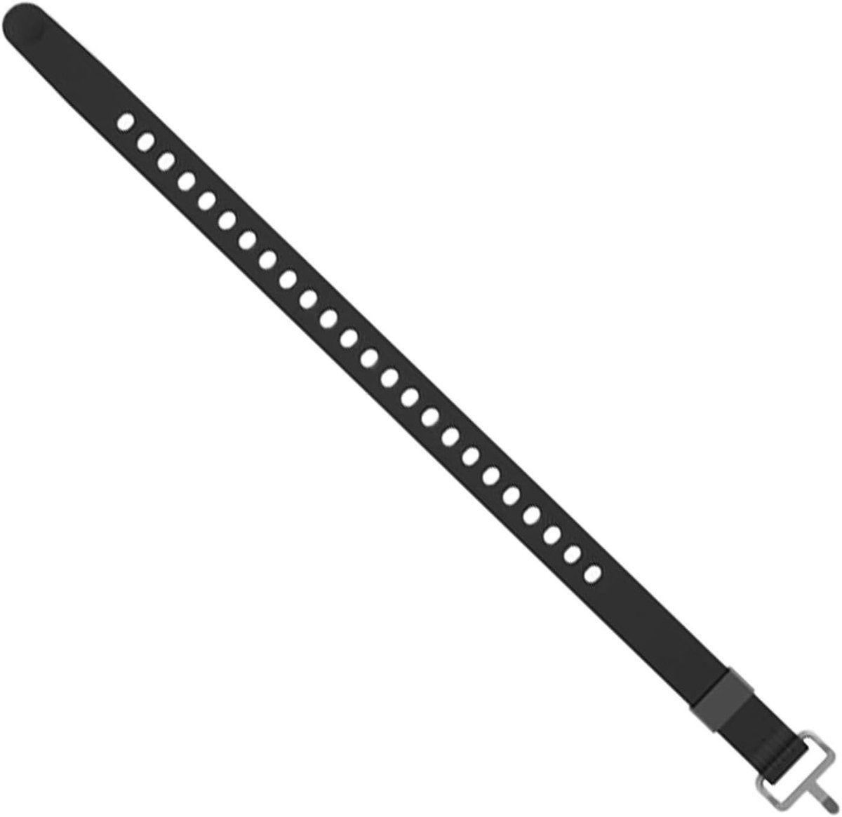 Nylon Spanband - Veiligheidsgordel Lading - Lading Zekeren - Zelfborgend Systeem - 2.5 cm Breed - Zwart