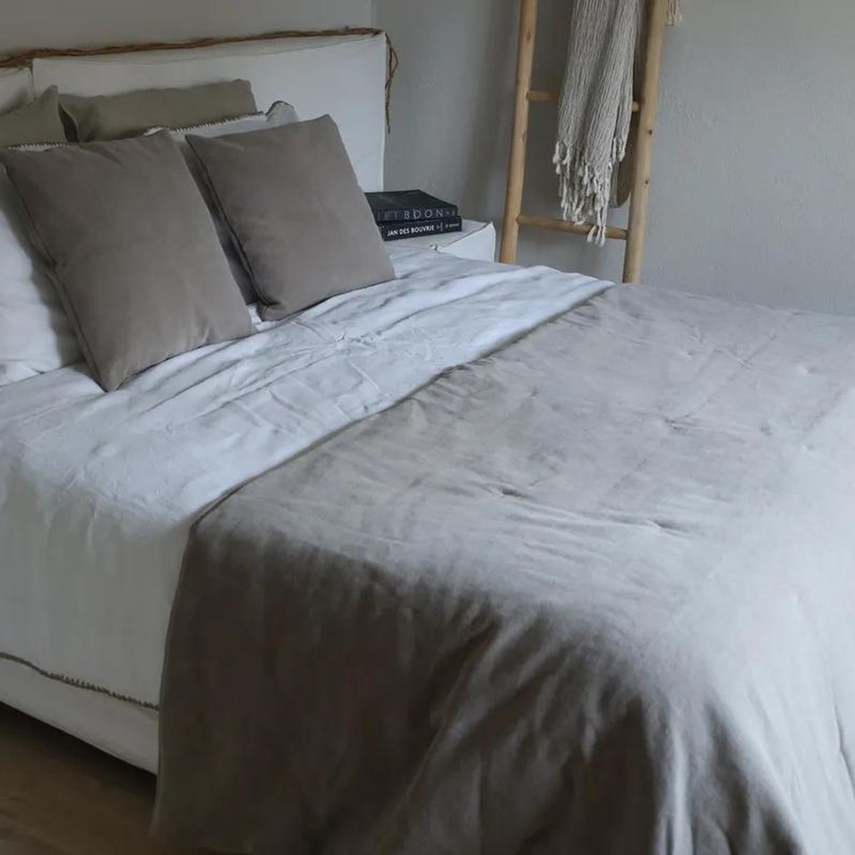 Homelinen | Lausanne Plaid & Kussensloop van Katoen