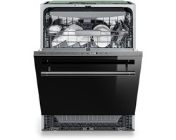 Klarstein Vaatwasser Luxara inbouw – geïntegreerde vaatwasser voor 14 couverts, met 8 programma's, AquaStop protectie, eco wasprogramma en gering waterverbruik,6L - voor Keuken - Snelprogramma - glas - Dishwasher - Afwasmachine