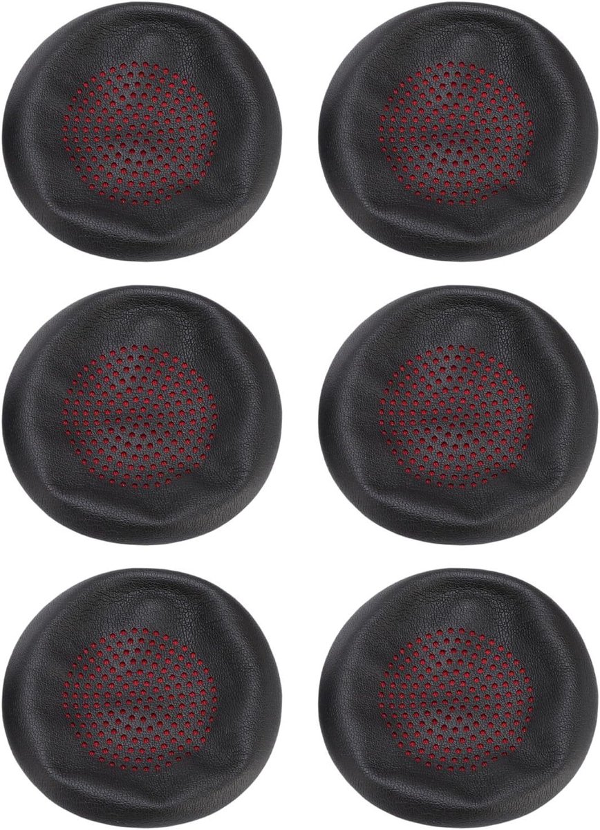 Vervangende Oorkussens voor Voyager Focus 1 2 UC en andere modellen - Comfortabele en Zachte Oorkussens voor Hoofdtelefoons, Verbeter Geluidskwaliteit en Draagcomfort