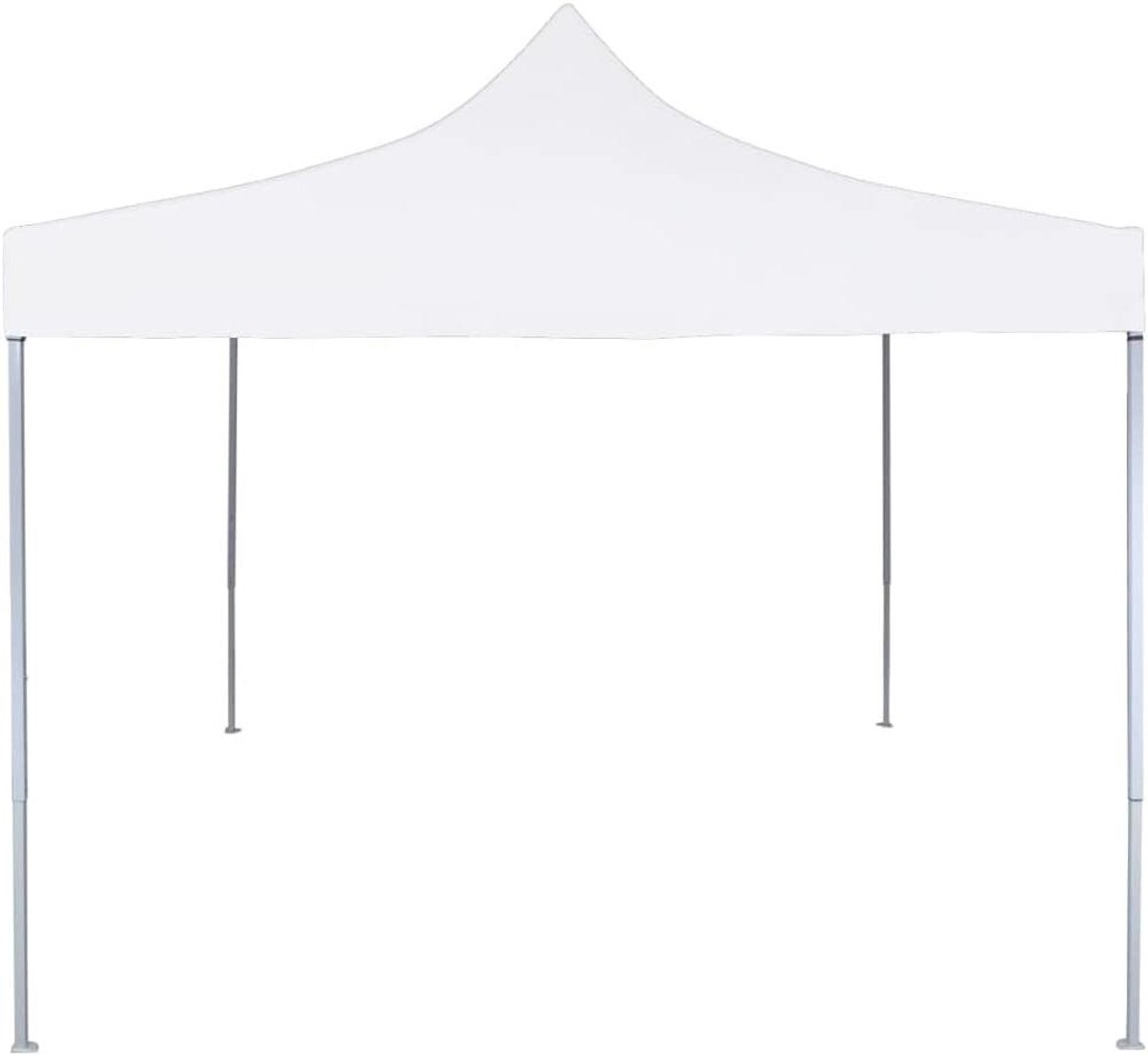 Tuinpaviljoen Partytent - Vouwtent Feesttent - Buitenfeest Organiseren - Opvouwbaar Snel Opgezet - 2 x 2 x 315 m - Wit