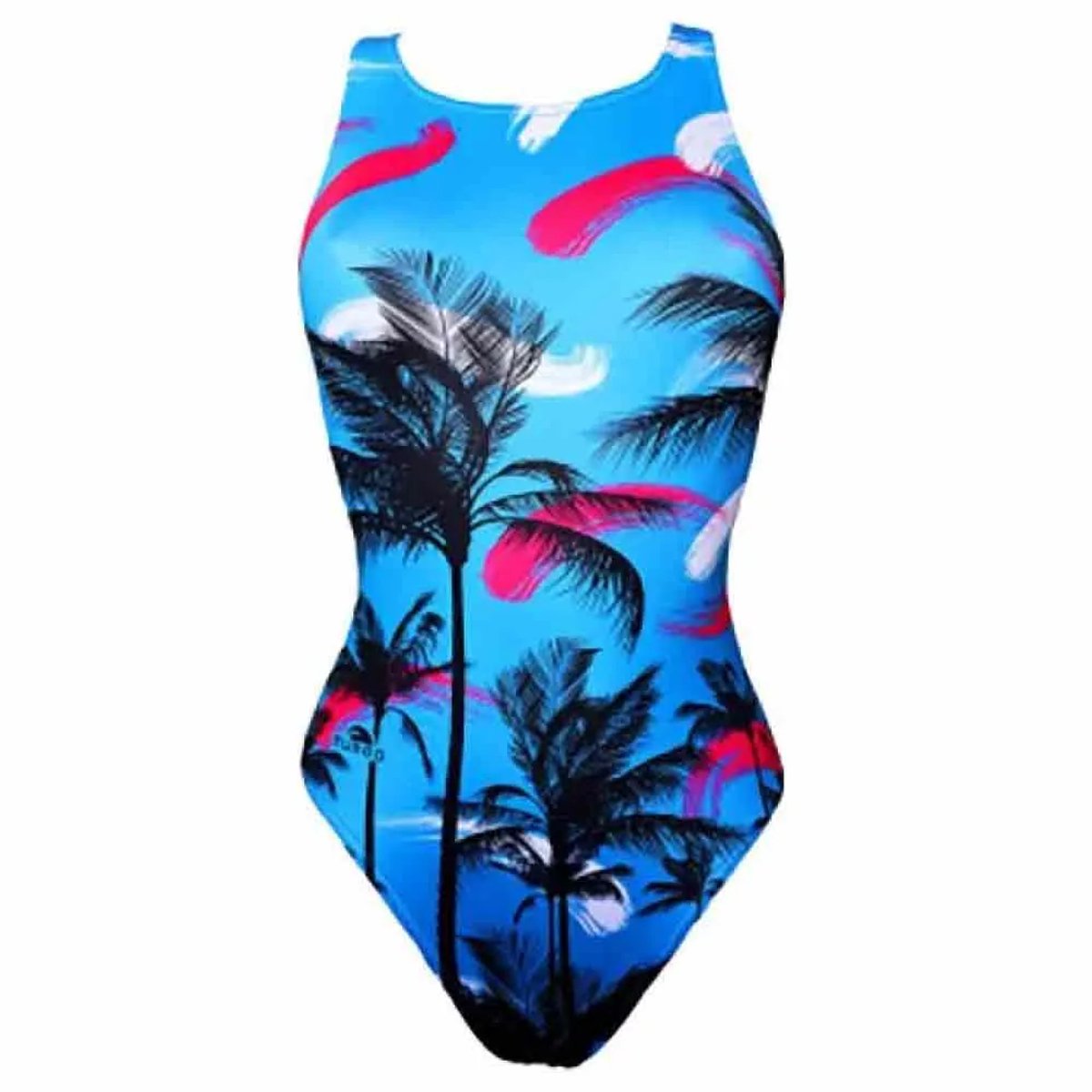 Turbo Blue Palm Zwemkleding Blauw M Vrouw Royal