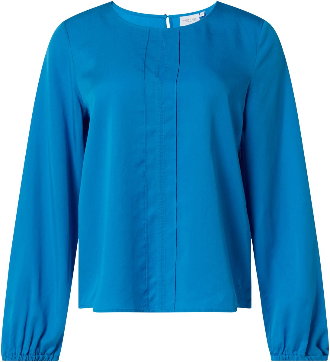 comma - female - Lyocell blouse met uitsnede