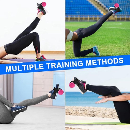 Tibialis Trainer - Voetband Trainer - Beenspieren Trainen - Draagbaar Ontwerp - 187 cm - Zwart van Merkloos — afbeelding 5
