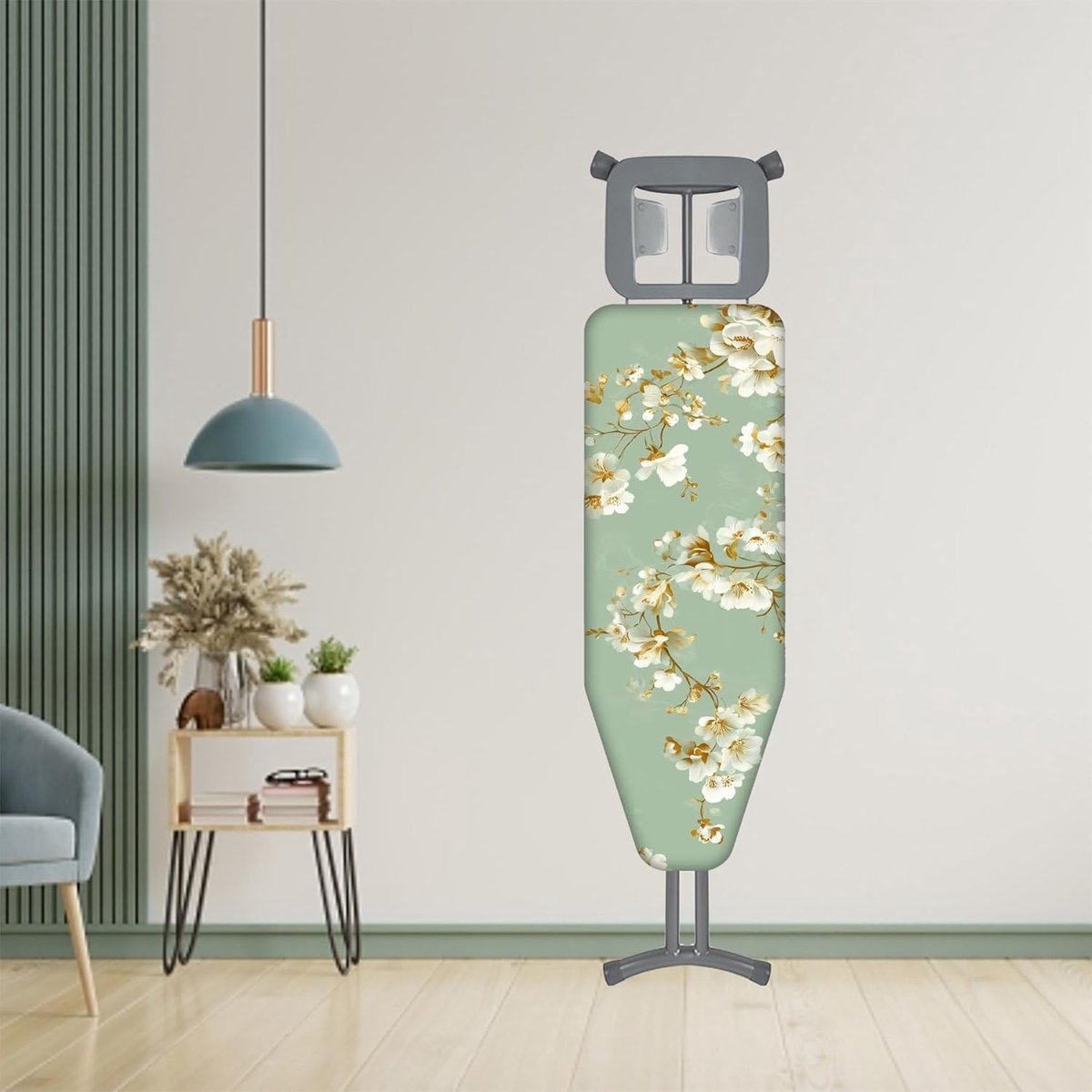 Strijkplankhoes - Vervangende hoes - Strijken - Dubbellaags verdikt - 150 x 60 cm - Grijs